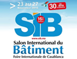 SIB 2016 à Casablanca du 23 au 27 Novembre 2016